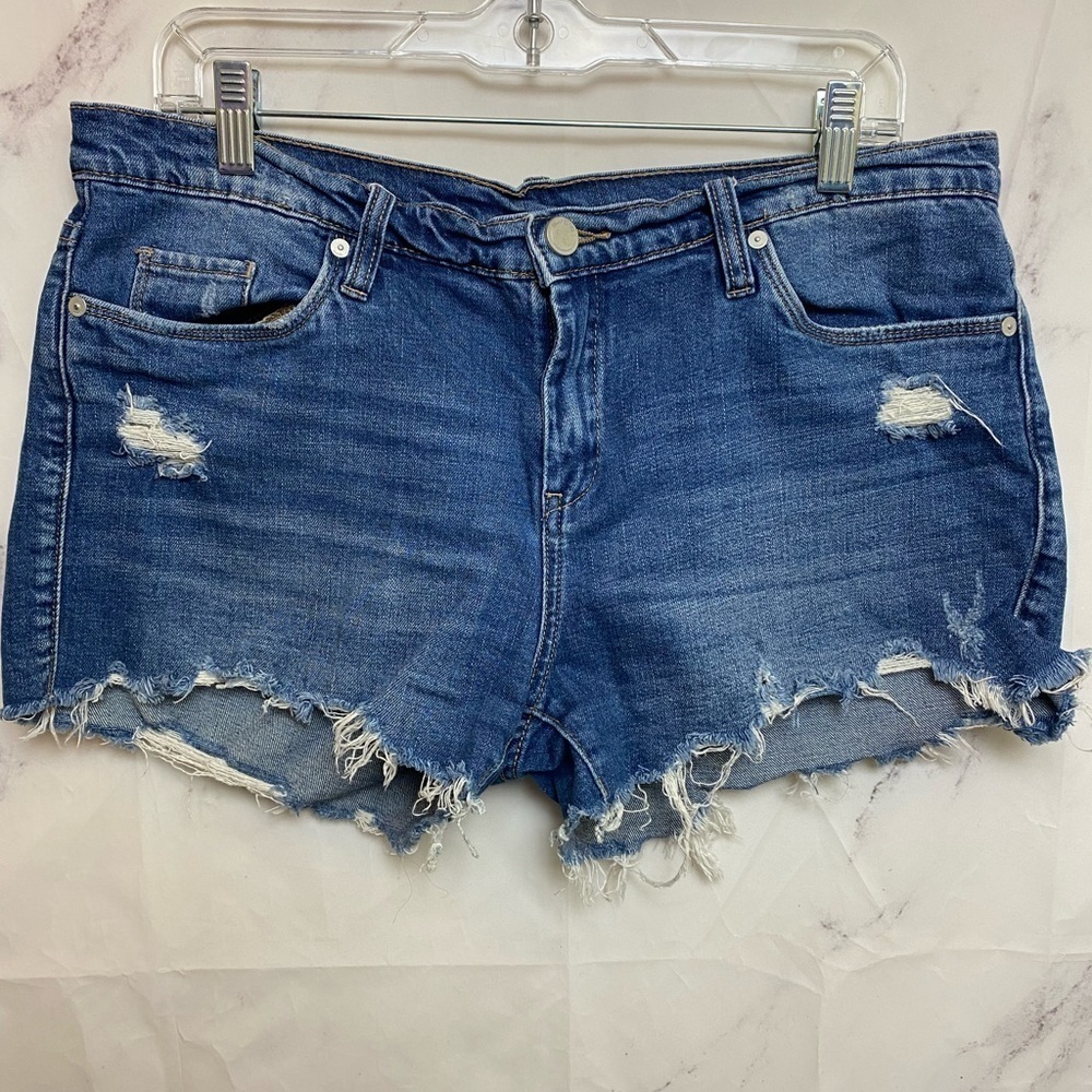 BLANK NYC The Astor Cut Off Denim Jean Shorts size 30